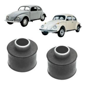 Bucha do Amortecedor Dianteiro/Traseiro 12 mm com Tubo – Aplicação VW Fusca